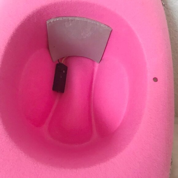 Girls Pink Princess Light up Cowboy Hat - Picture 4 of 11